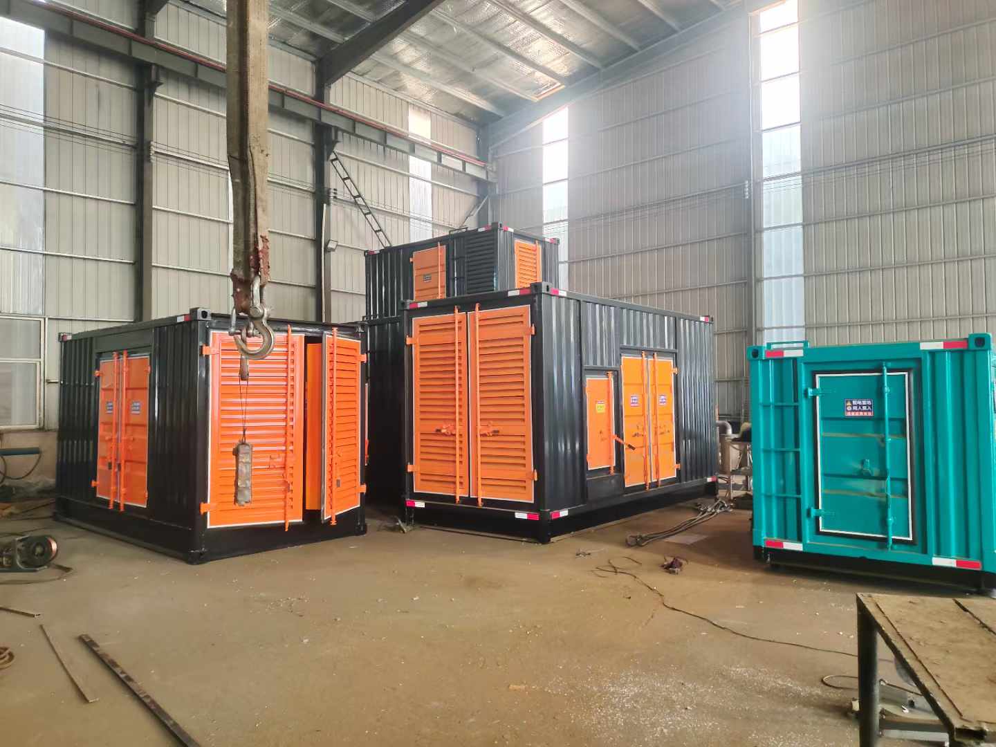 罗湖500kw柴油发电机组可以带动多少功率设备？